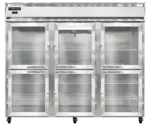 Continental Refrigerator 3FENGDHD 85.5'' 3 Section Glass Door Reach-In Freezer