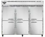 Continental Refrigerator 3FENHD 85.5'' 3 Section Solid Door Reach-In Freezer