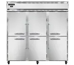 Continental Refrigerator 3FNHD 78'' 3 Section Solid Door Reach-In Freezer