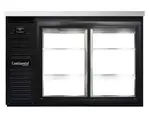 Continental Refrigerator BB50NSGDPT Refrigerated Back Bar Cooler