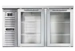 Continental Refrigerator BB59NSSGD Refrigerated Back Bar Storage Cabinet,