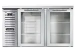 Continental Refrigerator BB59NSSGD Refrigerated Back Bar Storage Cabinet,