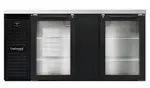 Continental Refrigerator BB69NGD Refrigerated Back Bar Storage Cabinet,