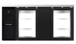 Continental Refrigerator BB69NGDPT Refrigerated Back Bar Cooler