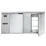 Continental Refrigerator BB69NSSPT Refrigerated Back Bar Cooler