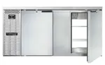 Continental Refrigerator BB69NSSPT Refrigerated Back Bar Cooler