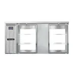 Continental Refrigerator BB69SNSSGDPT Refrigerated Back Bar Cooler