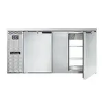 Continental Refrigerator BB69SNSSPT Refrigerated Back Bar Cooler
