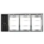 Continental Refrigerator BB79NGDPT Refrigerated Back Bar Cooler