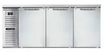 Continental Refrigerator BB79NSS Refrigerated Back Bar Storage Cabinet,