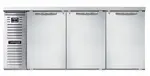 Continental Refrigerator BB79NSS Refrigerated Back Bar Storage Cabinet,