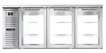 Continental Refrigerator BB79NSSGDPT Refrigerated Back Bar Cooler