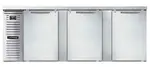 Continental Refrigerator BB90NSS Refrigerated Back Bar Storage Cabinet,