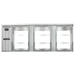 Continental Refrigerator BB90NSSGDPT Refrigerated Back Bar Cooler
