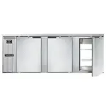 Continental Refrigerator BB90NSSPT Refrigerated Back Bar Cooler
