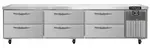 Continental Refrigerator D108GN 108" Drawer Refrigerated Chef Base with Top -