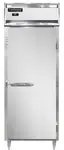 Continental Refrigerator D1RENSSPT-SD-GD 28.50'' Section Door Pass-Thru Refrigerator
