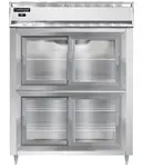 Continental Refrigerator D2RESNSASGDHD 57'' 2 Section Door Reach-In Refrigerator