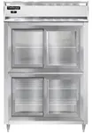 Continental Refrigerator D2RNSSSGDHD 52'' 2 Section Door Reach-In Refrigerator