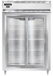Continental Refrigerator D2RSNSSSGD 52'' 2 Section Door Reach-In Refrigerator