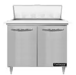 Continental Refrigerator D36N10C 36'' Refrigerated Sandwich / Salad Prep Table with