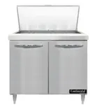 Continental Refrigerator D36N15M 36'' Mega Top Refrigerated Sandwich / Salad Prep Table