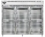 Continental Refrigerator D3RENPTHD-GD-SD 85.50'' Section Door Pass-Thru Refrigerator