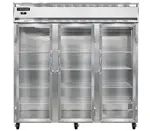 Continental Refrigerator D3RNGD 78'' 3 Section Door Reach-In Refrigerator