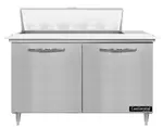 Continental Refrigerator D48N10C 48'' Refrigerated Sandwich / Salad Prep Table with