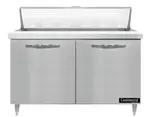 Continental Refrigerator D48N12 48'' Refrigerated Sandwich / Salad Prep Table with