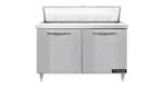 Continental Refrigerator D48N18M 48'' Mega Top Refrigerated Sandwich / Salad Prep Table