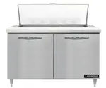 Continental Refrigerator D48N18M 48'' Mega Top Refrigerated Sandwich / Salad Prep Table
