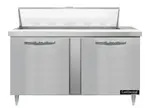 Continental Refrigerator D60N12 600'' Refrigerated Sandwich / Salad Prep Tablewith