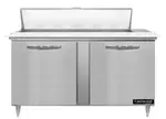 Continental Refrigerator D60N12C 60'' Refrigerated Sandwich / Salad Prep Table with