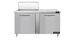 Continental Refrigerator D60N12M 60'' Mega Top Refrigerated Sandwich / Salad Prep Table