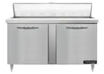 Continental Refrigerator D60N16 60'' Refrigerated Sandwich / Salad Prep Table with