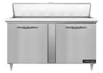 Continental Refrigerator D60N16C 60'' Refrigerated Sandwich / Salad Prep Table with