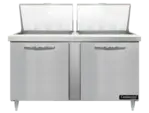 Continental Refrigerator D60N24M 60'' Mega Top Refrigerated Sandwich / Salad Prep Table