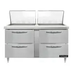 Continental Refrigerator D60N24M-D 60'' Mega Top Refrigerated Sandwich / Salad Prep Table