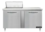 Continental Refrigerator D60N8 60'' Refrigerated Sandwich / Salad Prep Table with