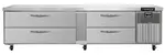 Continental Refrigerator D96GN 96" Drawer Refrigerated Chef Base with Top -