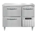 Continental Refrigerator DFA43NSS-D 43'' Worktop Freezer with Compressor -
