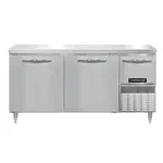 Continental Refrigerator DFA68NSS 68'' Worktop Freezer with Compressor -