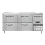 Continental Refrigerator DFA68NSS-D 68'' Worktop Freezer with Compressor -