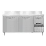 Continental Refrigerator DFA68NSSBS 68'' Worktop Freezer with Compressor -