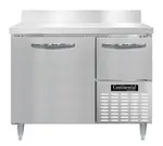 Continental Refrigerator DRA43NSSBS 43'' Worktop Refrigerator with Compressor -