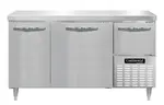 Continental Refrigerator DRA60NSS 60'' Worktop Refrigerator with Compressor -
