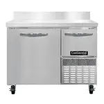 Continental Refrigerator FA43NBS 43'' Worktop Freezer with Compressor -
