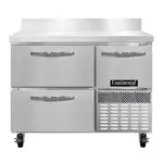 Continental Refrigerator FA43NBS-D 43'' Worktop Freezer with Compressor -