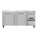 Continental Refrigerator FA68N 68'' Worktop Freezer with Compressor -